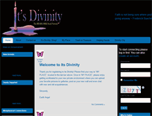 Tablet Screenshot of itsdivinity.com